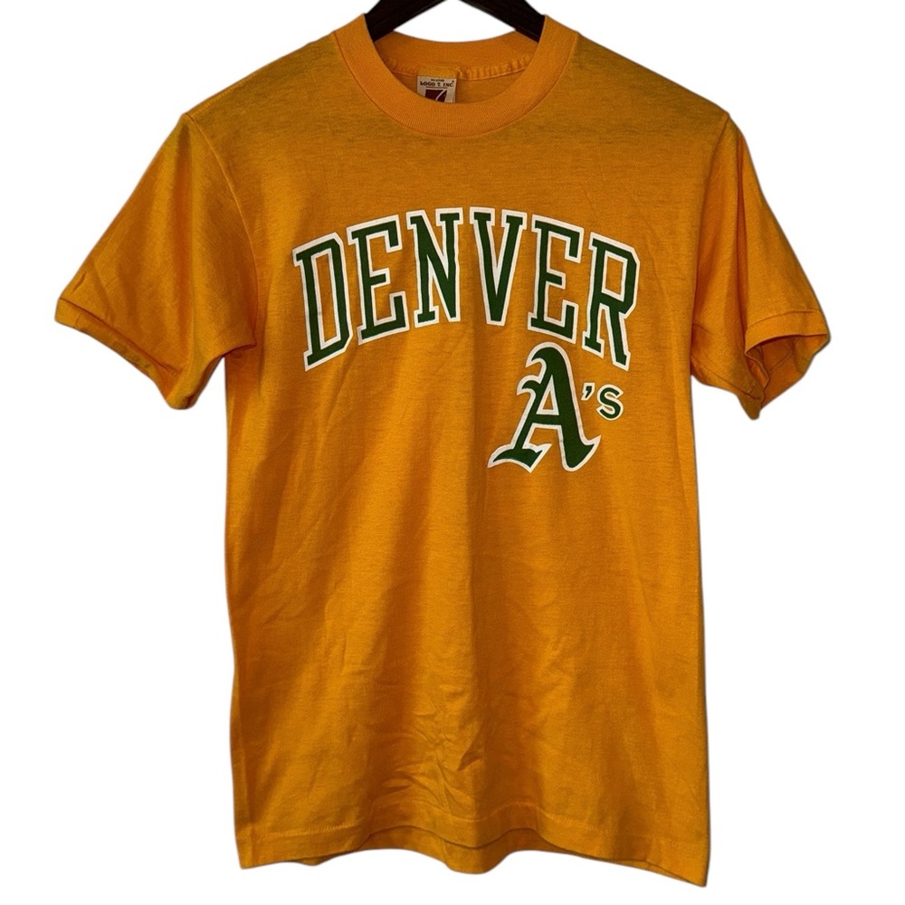 Vintage Denver A's Athletics Oakland MLB Proposed Team 70s RARE Artifact Sz M